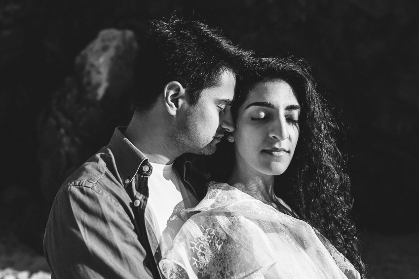 Indian Couple Engagement Photo